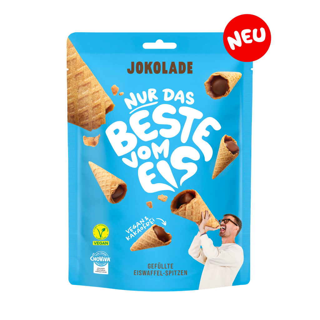 eiswaffeln aufbewahren JOKOLADE Gefüllte Eiswaffel-Spitzen (1 Beutel)